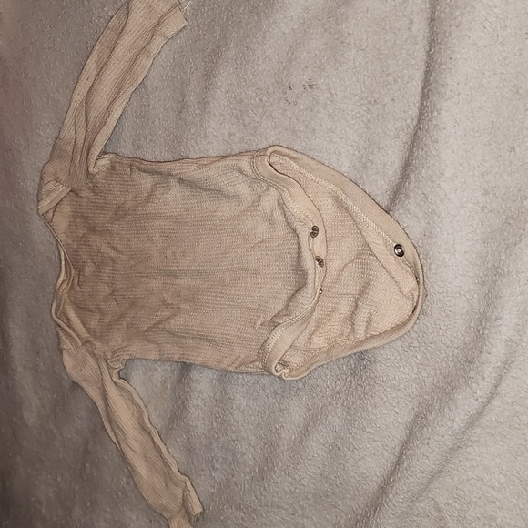 Chick Pea Textured Beige Fabric - Picture 1 of 3